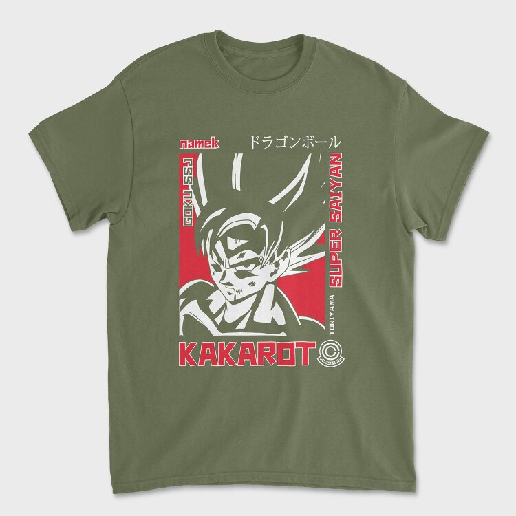 Dragon Ball Z 16, Tricou Barbati (Unisex)