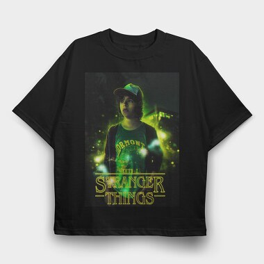 Neon Basketball Stranger, Tricou Oversize Barbati (Unisex)