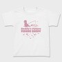 Cute Child Fishing Pink Daddy S Future Fishing Buddy Girl, Tricou Copii