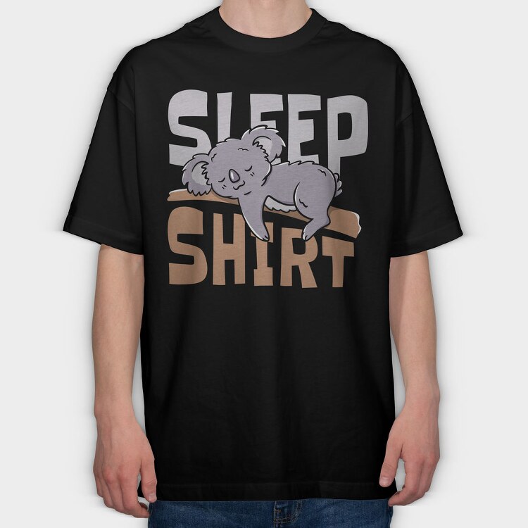 Koala, Tricou Oversize Barbati (Unisex)