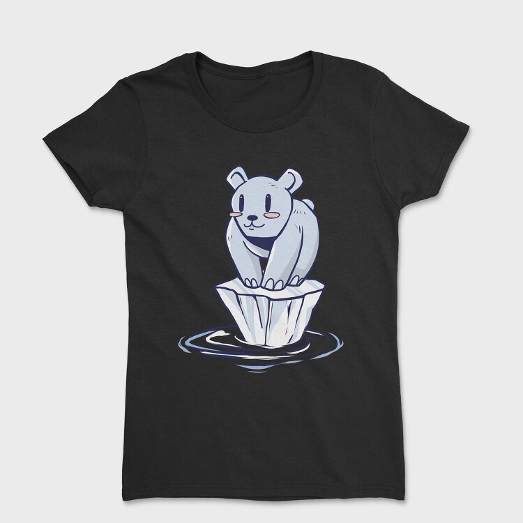 Polar Bear Alone, Tricou Femei