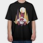 Bear Mountain Geometric, Tricou Oversize Barbati (Unisex)