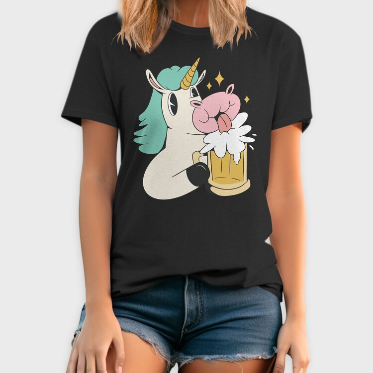 Unicorn Beer, Tricou Barbati (Unisex)