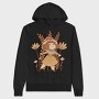 Cute Cottagecore Girl, Hanorac Oversize Barbati (Unisex)