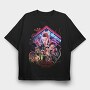 Stranger Things Carnival, Tricou Oversize Barbati (Unisex)