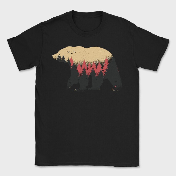 Bear Mountain, Tricou Barbati (Unisex)