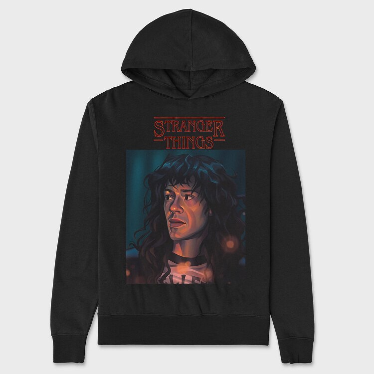Stranger Things Demogorgon, Hanorac Oversize Barbati (Unisex)