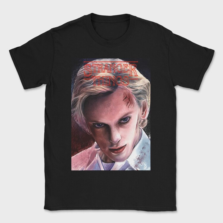 Stranger Things Face, Tricou Barbati (Unisex)