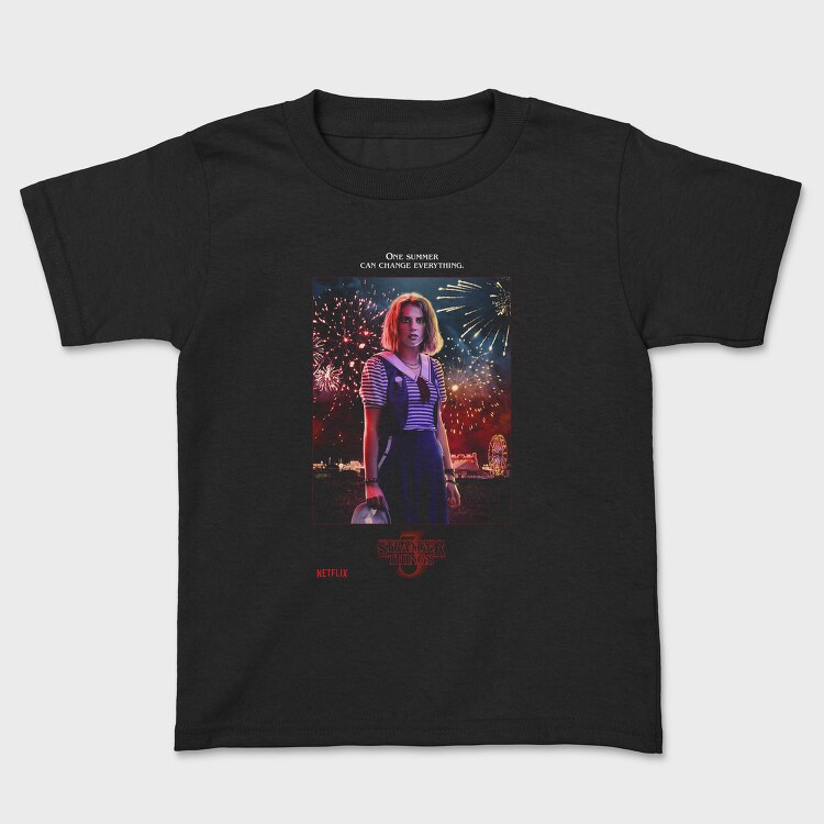 Stranger Things Fireworks, Tricou Copii