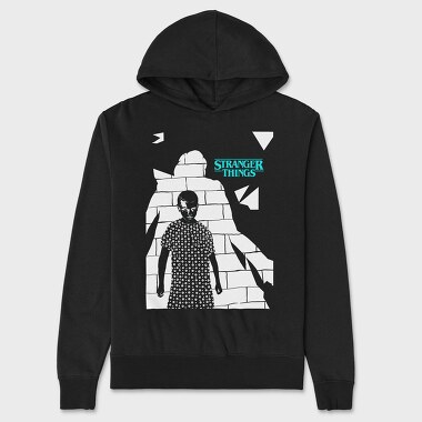 Stranger Things Girl, Hanorac Oversize Barbati (Unisex)