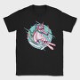 Skiing Unicorn, Tricou Barbati (Unisex)