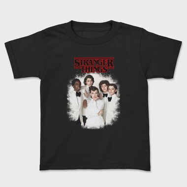 Stranger Things Group Vintage, Tricou Copii