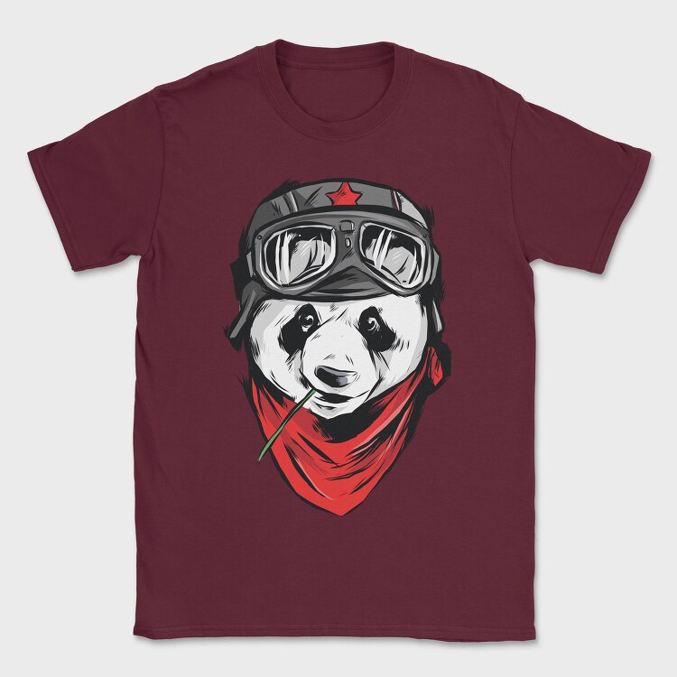 Googles Panda, Tricou Barbati (Unisex)