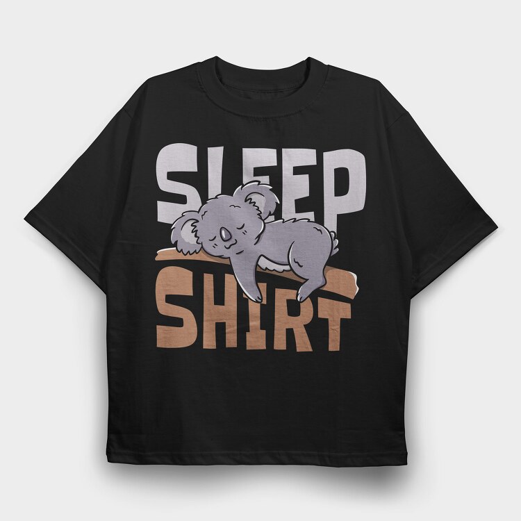 Koala, Tricou Oversize Barbati (Unisex)