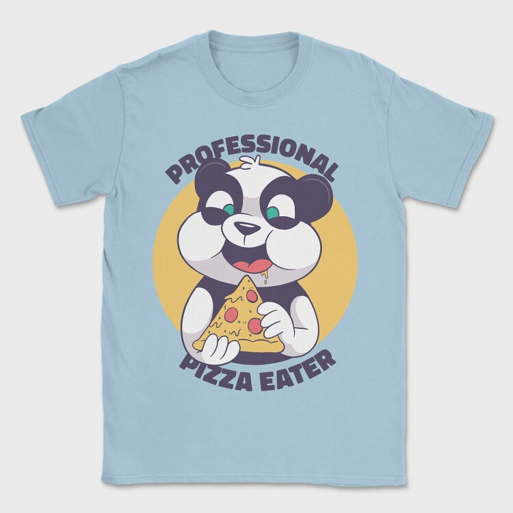 Panda Pizza, Tricou Barbati (Unisex)