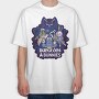 Dungeons And Rabbits, Tricou Oversize Barbati (Unisex)
