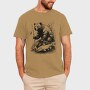 Bear Fishing, Tricou Barbati (Unisex)