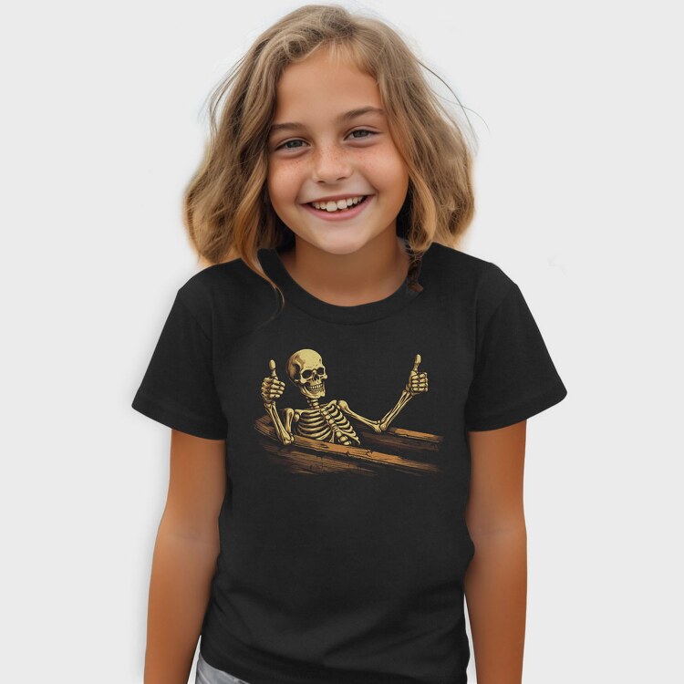 Coffin Skeleton Like, Tricou Copii