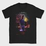 Stranger Things Halftone Fireworks, Tricou Barbati (Unisex)