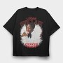 Stranger Things Lucas, Tricou Oversize Barbati (Unisex)