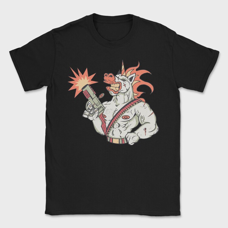 Tricou Barbati (Unisex) Imprimat digital direct in tesatura, bumbac premium 100%.