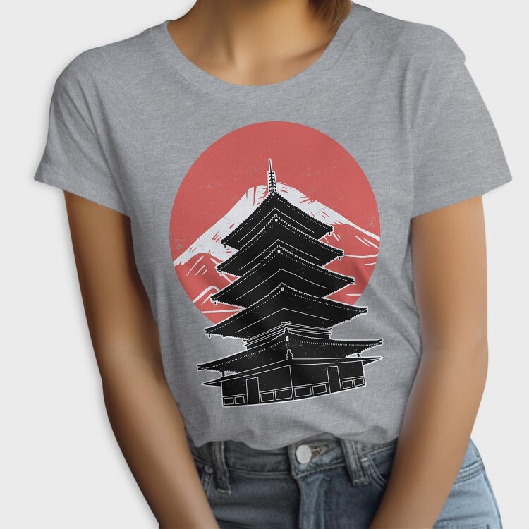 Pagoda FujiJapan, Tricou Femei