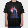 Stranger Things Halo, Tricou Oversize Barbati (Unisex)