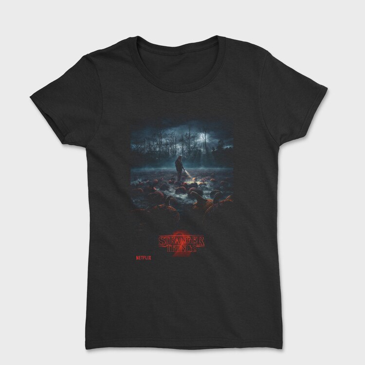 Stranger Things Netflix, Tricou Femei