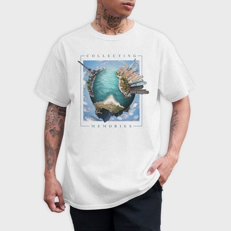 Collecting Memories Earth, Tricou Barbati (Unisex)
