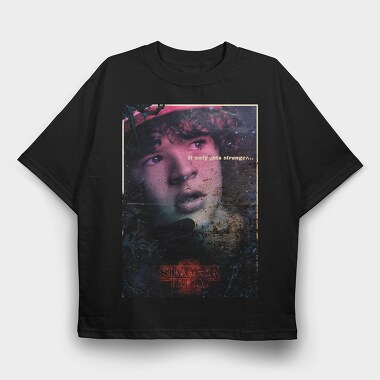 Stranger Things Pink, Tricou Oversize Barbati (Unisex)