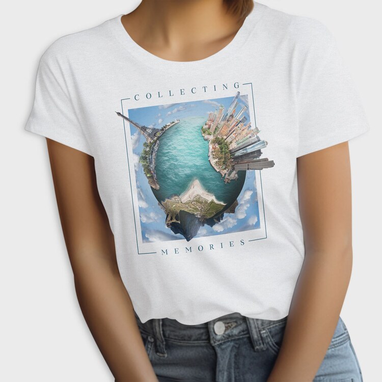 Collecting Memories Earth, Tricou Femei