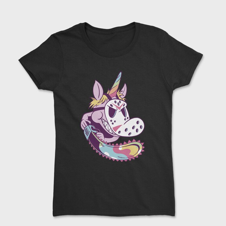 Unicorn Halloween, Tricou Femei