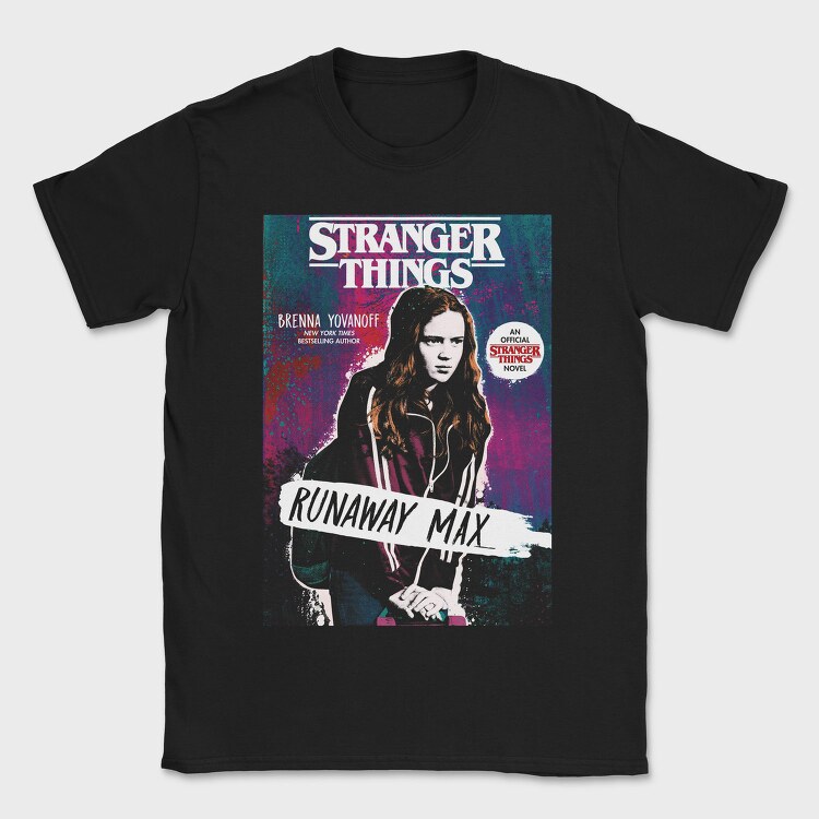 Stranger Things Runaway Max, Tricou Barbati (Unisex)