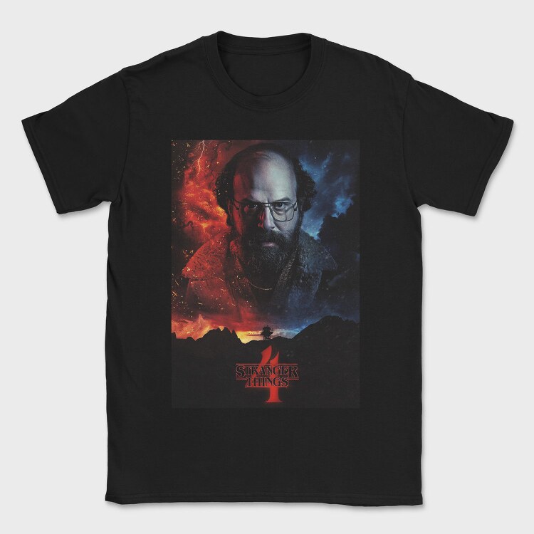 Stranger Things Splatter, Tricou Barbati (Unisex)