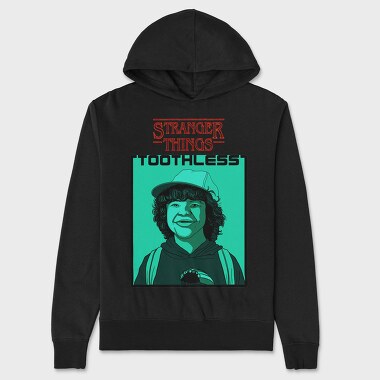 Stranger Things Toothless, Hanorac Oversize Barbati (Unisex)