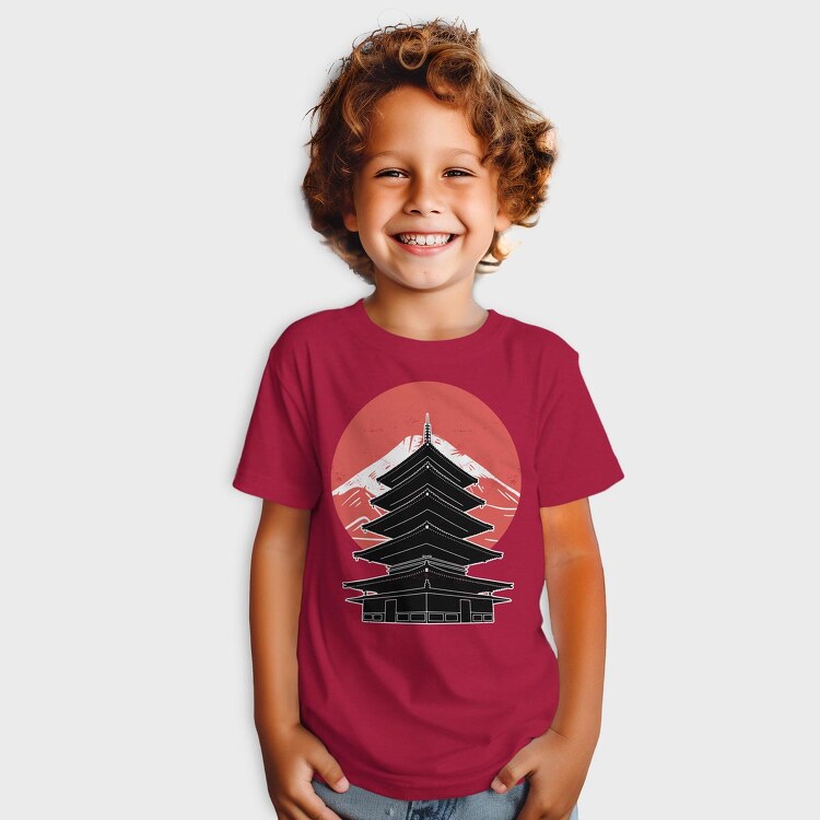 Pagoda FujiJapan, Tricou Copii