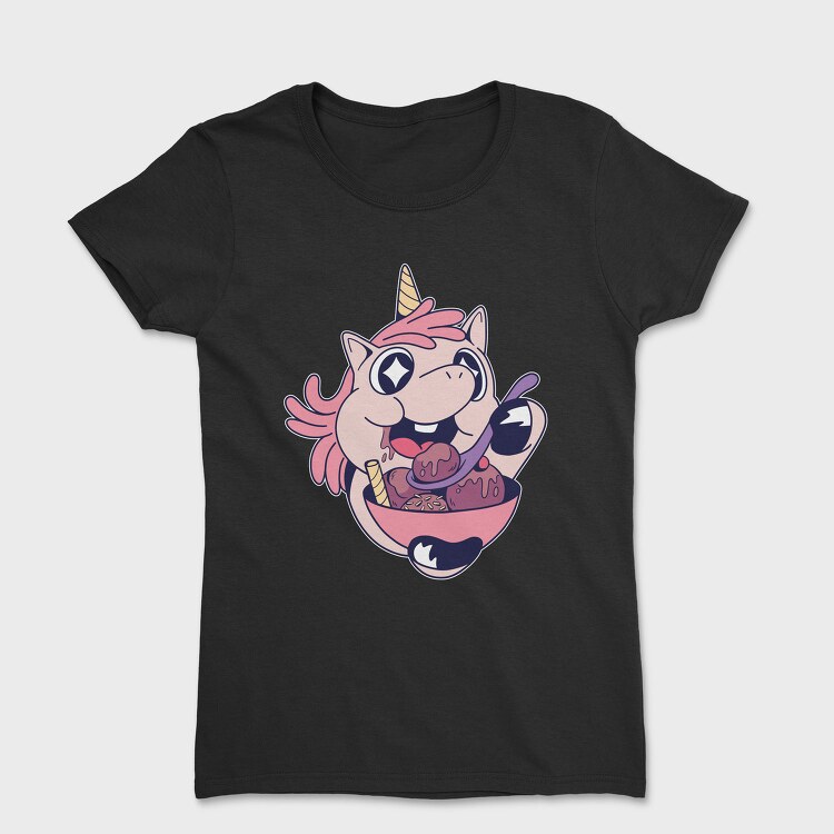 Unicorn Icecream, Tricou Femei