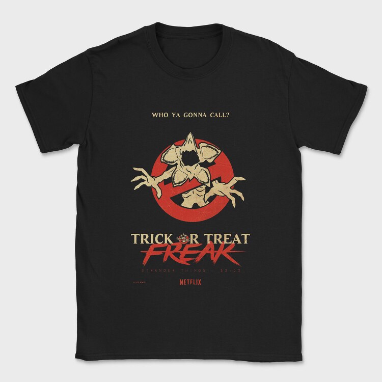 Trick Or Treat Stranger Things, Tricou Barbati (Unisex)