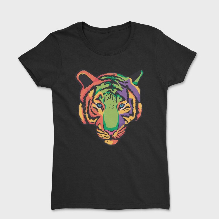 Colorful Tiger, Tricou Femei
