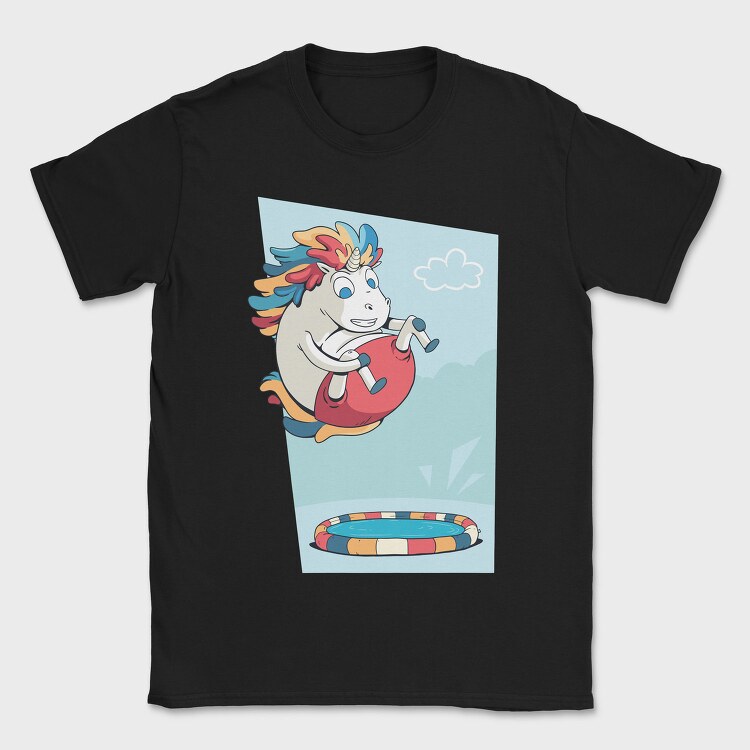 Unicorn Bomb, Tricou Barbati (Unisex)