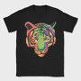 Colorful Tiger, Tricou Barbati (Unisex)