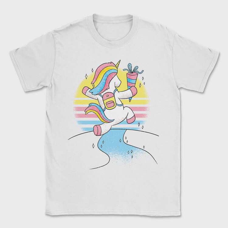 Kinder Unicorn, Tricou Barbati (Unisex)