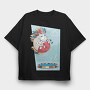 Unicorn Bomb, Tricou Oversize Barbati (Unisex)