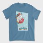 Tricou Barbati (Unisex) Imprimat digital direct in tesatura, bumbac premium 100%.