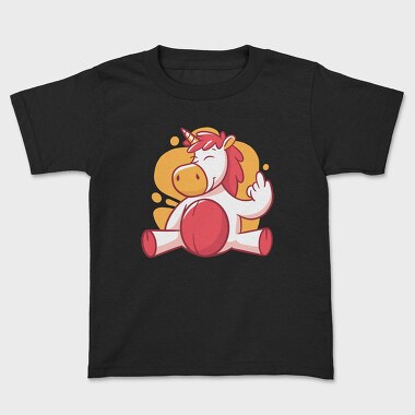 Unicorn Middle Finger, Tricou Copii