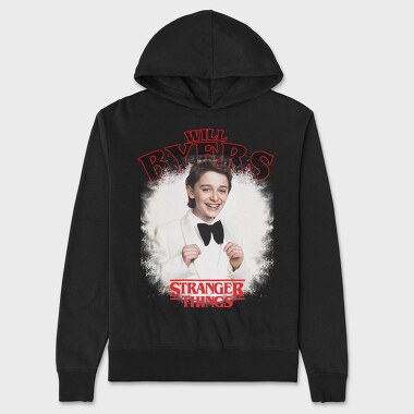 Will Byers Stranger Things, Hanorac Oversize Barbati (Unisex)