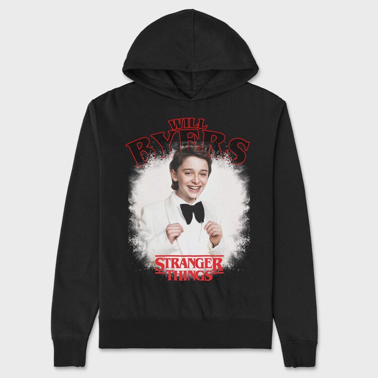 Will Byers Stranger Things, Hanorac Oversize Barbati (Unisex)