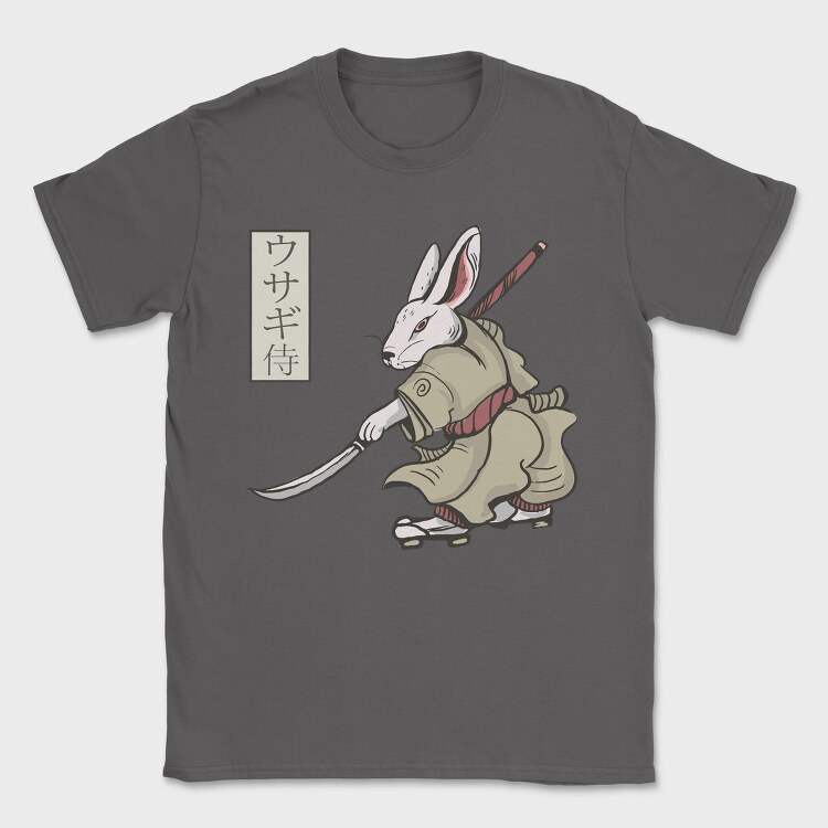Rabbit Samurai, Tricou Barbati (Unisex)