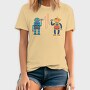 Robots Walkie Talkie, Tricou Barbati (Unisex)