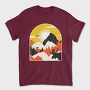 Mountains Wolf Moose, Tricou Barbati (Unisex)